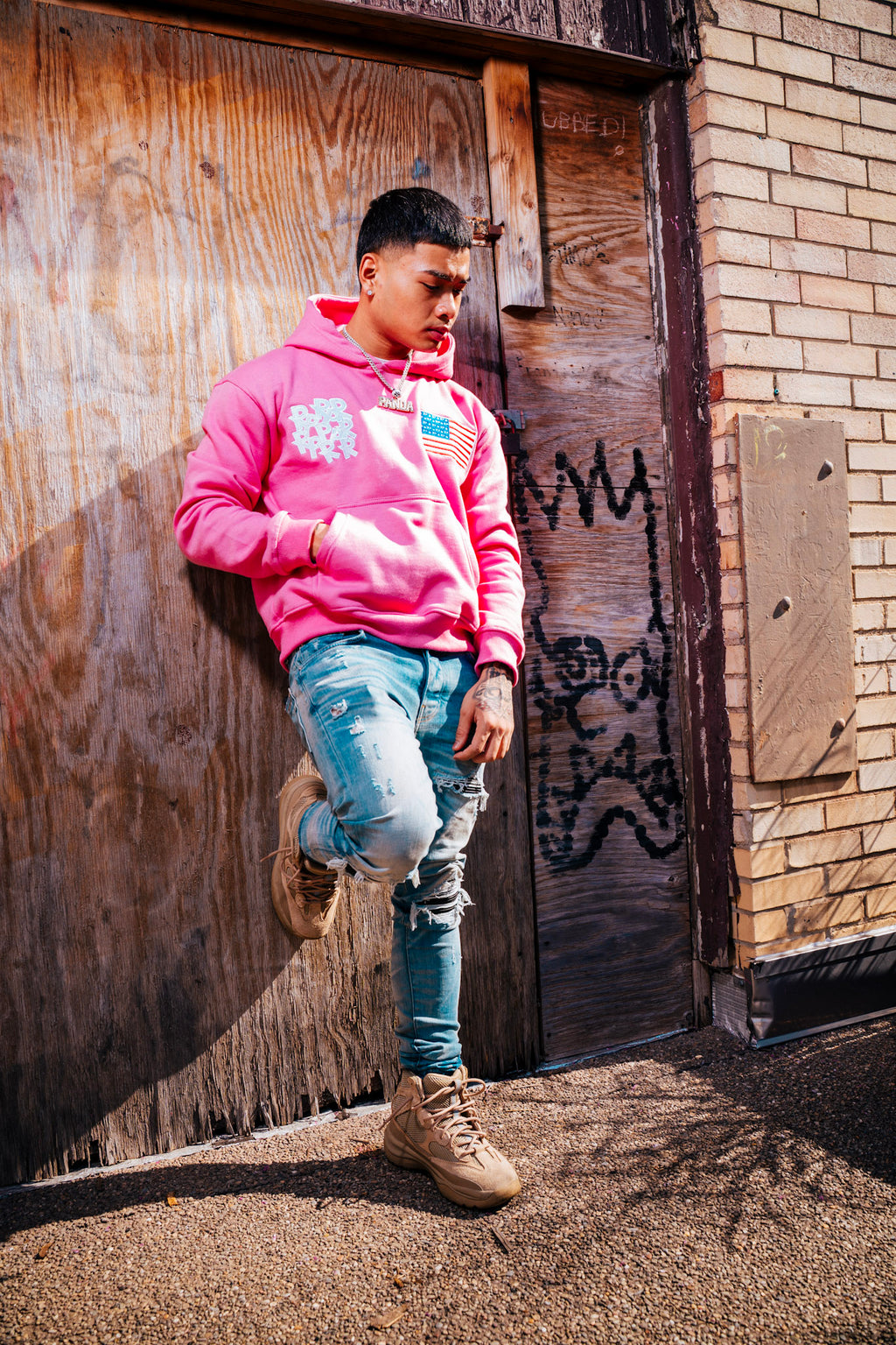 Pink America Hoodie